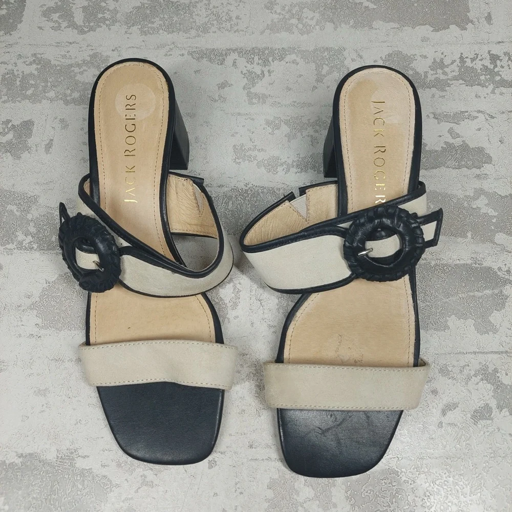 NEW Jack Rogers Women's Callie Buckle Slide Dress Sandals H337 - Picture 9 of 12